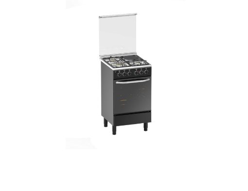 Picture of Markes  Bourdaine Black Enamel Finish Gas Range -  MREB50