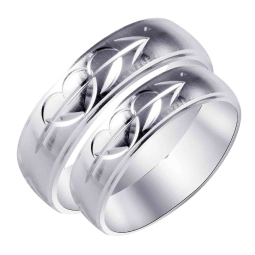 Picture of 925 Silver, Couple Ring- CS-038