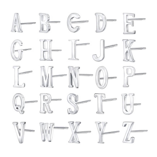 Picture of Letter Earring- DS-A