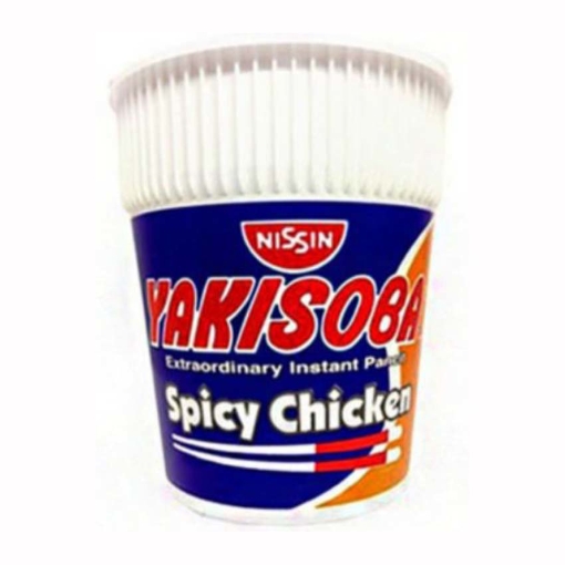 Picture of Nissin Yakisoba Spicy Chicken Cup Noodles 77g