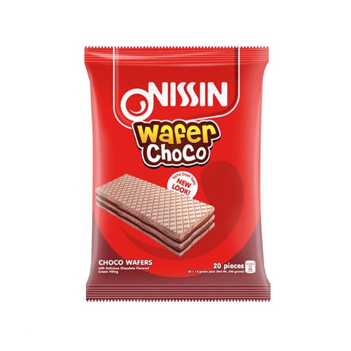 Picture of Nissin Wafer Chocolate 10g 20 packs, NIS29