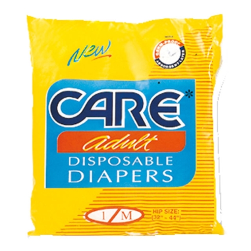 Picture of Care Adult Diaper (Medium) 1 pad, CAR99