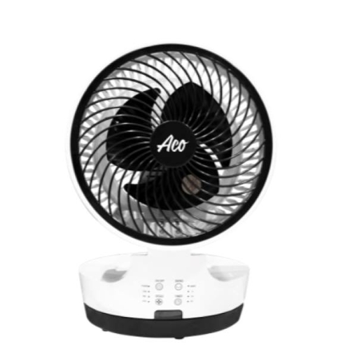 Picture of ACO FOLDABLE TURBO CIRCULATING TABLE FAN 8"