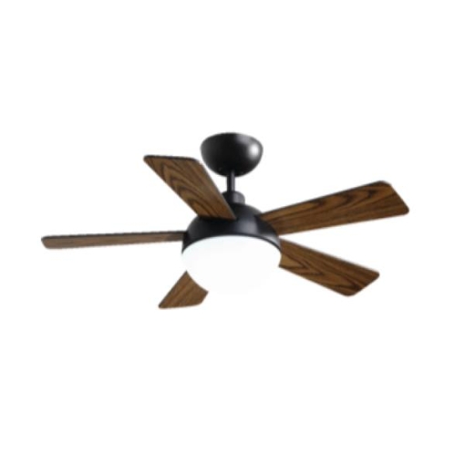 Picture of ACO RAKIA 5-BLADE CEILING FAN WITH LED LIGHT 52" RUBBED BRONZE