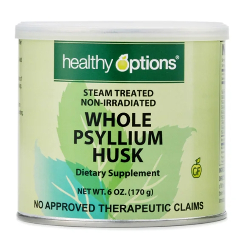 Picture of Healthy Options Whole Psyllium Husk 6 Ounces