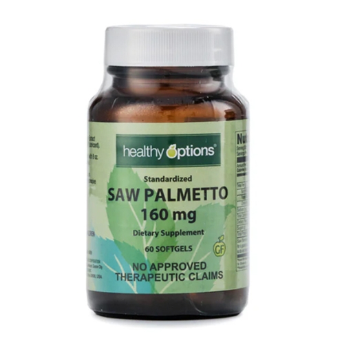 Picture of Healthy Options Saw Palmetto 160mg 60 Softgels