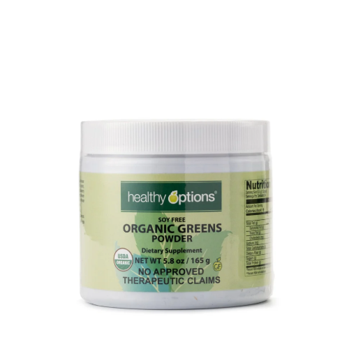 Picture of Healthy Options Organic Greens Powder 165g