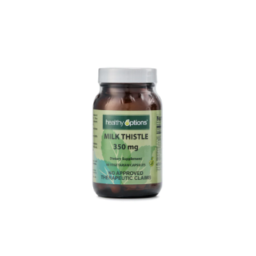 Picture of Healthy Options Milk Thistle 350mg 60 Capsules