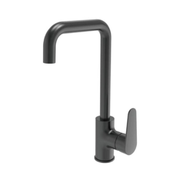 Picture of Axis Clyde H&C Deck Mount Kitchen Faucet Matte Black, AXS02FD260B