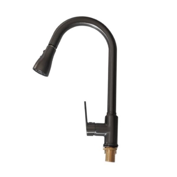 Picture of FINN H&C EXTENDED BASIN FAUCET GUNMETAL-AXS02FD261G