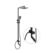 Picture of Axis Square On-Wall Shower System Matte Black, AXS53S300B