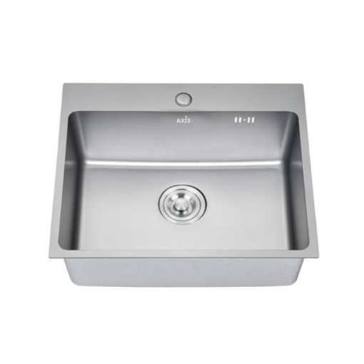 Picture of SINGLE BOWL NANO KIT SINK W/ DRAINER-AXS1554620SNC