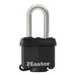 Picture of MASTER PADLOCK SATIN STEEL 40MM 38MM SHACKLE BLACK